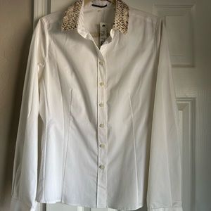 Elie Tahari blouse L. NWT